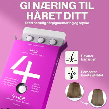 4HER Hair 60 tabletter