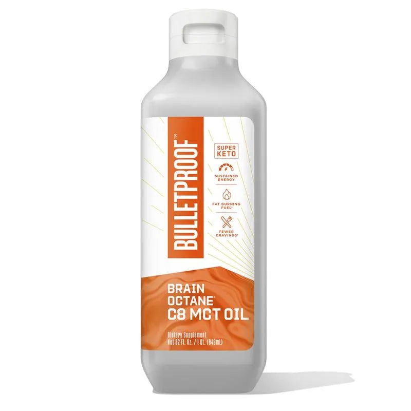 Bulletproof Brain Octane C8 MCT olje – 946ml