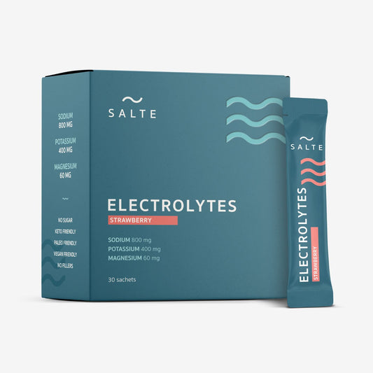SALTE – Elektrolytter – Strawberry – 30 poser