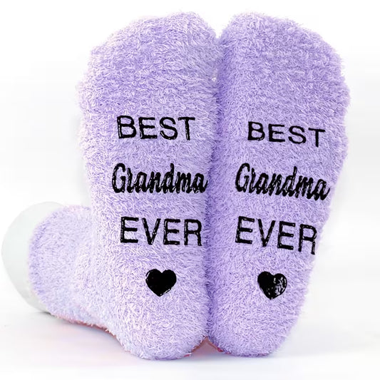 «Best Grandma Ever» – varme kosesokker til bestemor