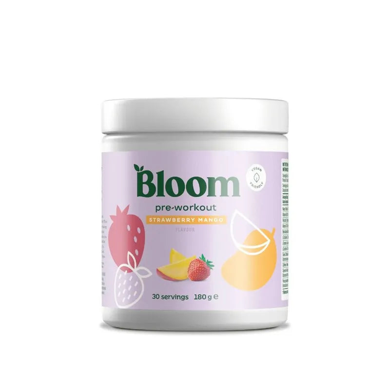 Bloom pre-workout strawberry mango 180 g