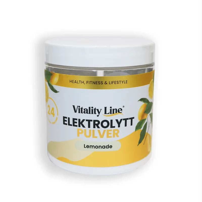 Vitality line elektrolyttpulver lemonade 120 g