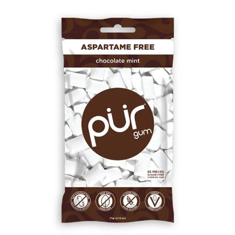 Pur gum chocolate mint 55 stk