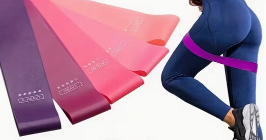 VIVO 5-pakning elastiske treningsbånd