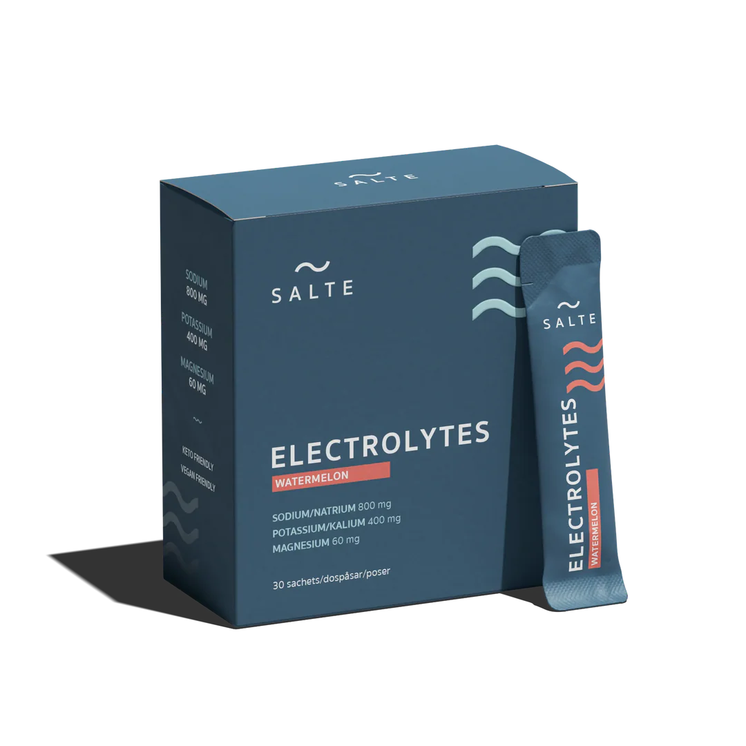 NYHET! SALTE Elektrolytter Vannmelon | 30 poser