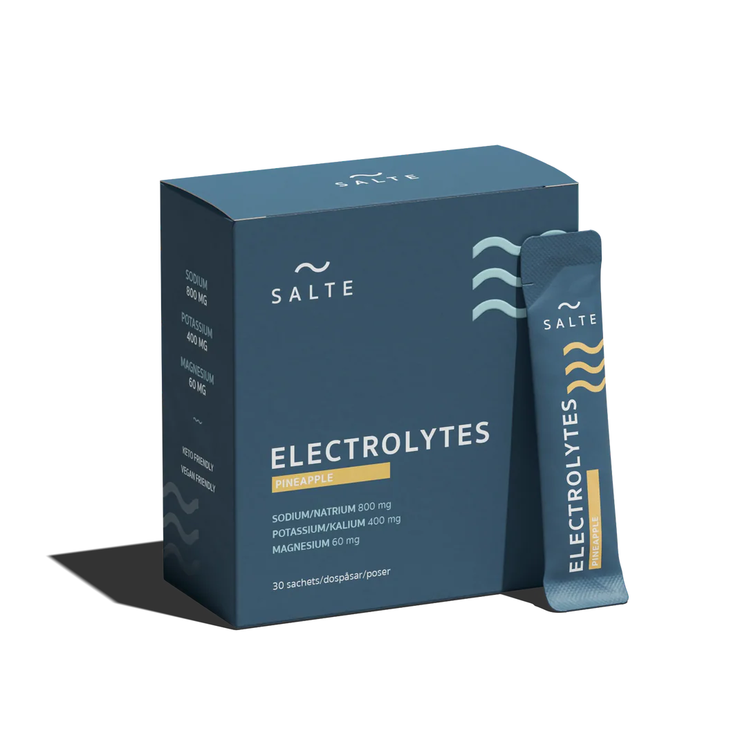 NYHET! SALTE- Elektrolytter Ananas | 30 poser