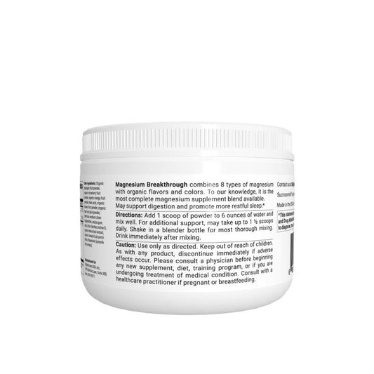 BiOptimizers Magnesium Breakthrough Drink Mix – Raspberry Lemonade – 171g