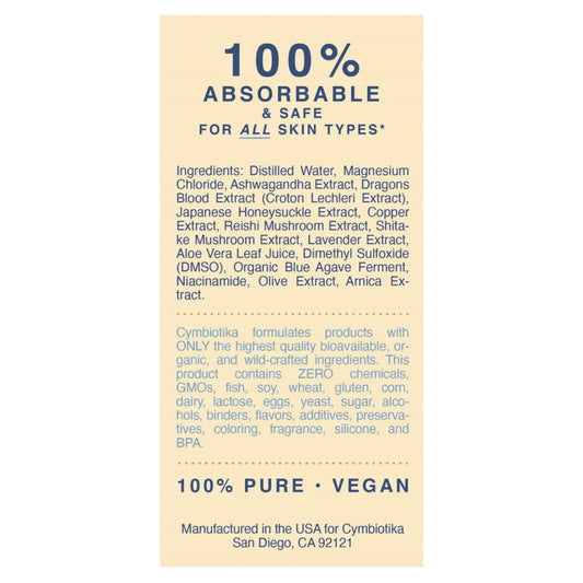 Cymbiotika – Magnesium Olje Spray – 100 ml