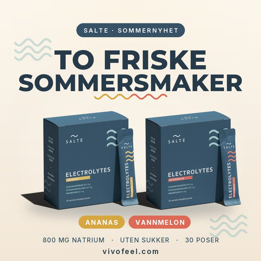 Summer pack: SALTE elektrolytter vannmelon og ananas + mystery produkt